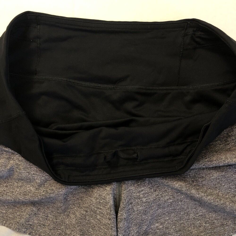 Lululemon Speed Up MR Mid Rise Short 4” Lined Shorts LW7AVNT Grey MBHL Sz 8 - Picture 6 of 10